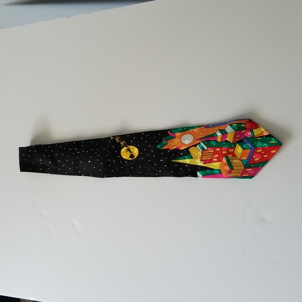 Addiction rare holiday silk tie